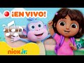 🔴 EN VIVO: ¡Canta y Baila con Dora y Boots!🎵 Emisión en directo de canciones preescolares | Nick Jr.