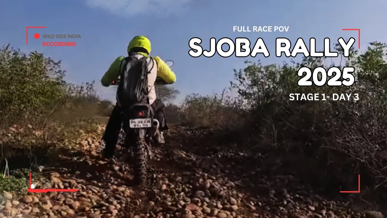 Sjoba Rally Sjoba Rally 2025 | Day 3 Stage 1 - Bike Race Chase Full Video - YouTube