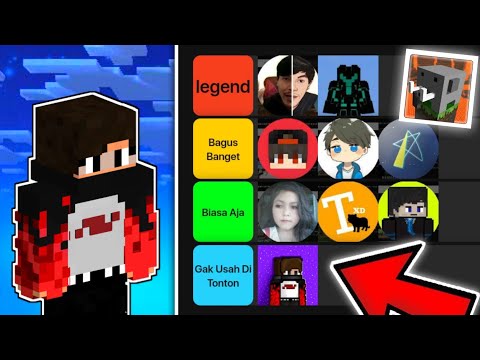 Rating Semua YouTuber CRAFTSMAN INDONESIA!!!