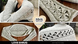 Knitted Love Shrug Debut