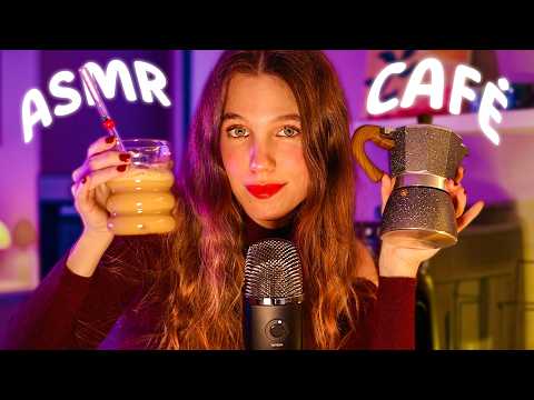 ASMR CAFETERÍA *Te preparo el mejor café* ☕️ (Roleplay barista en español para dormir)