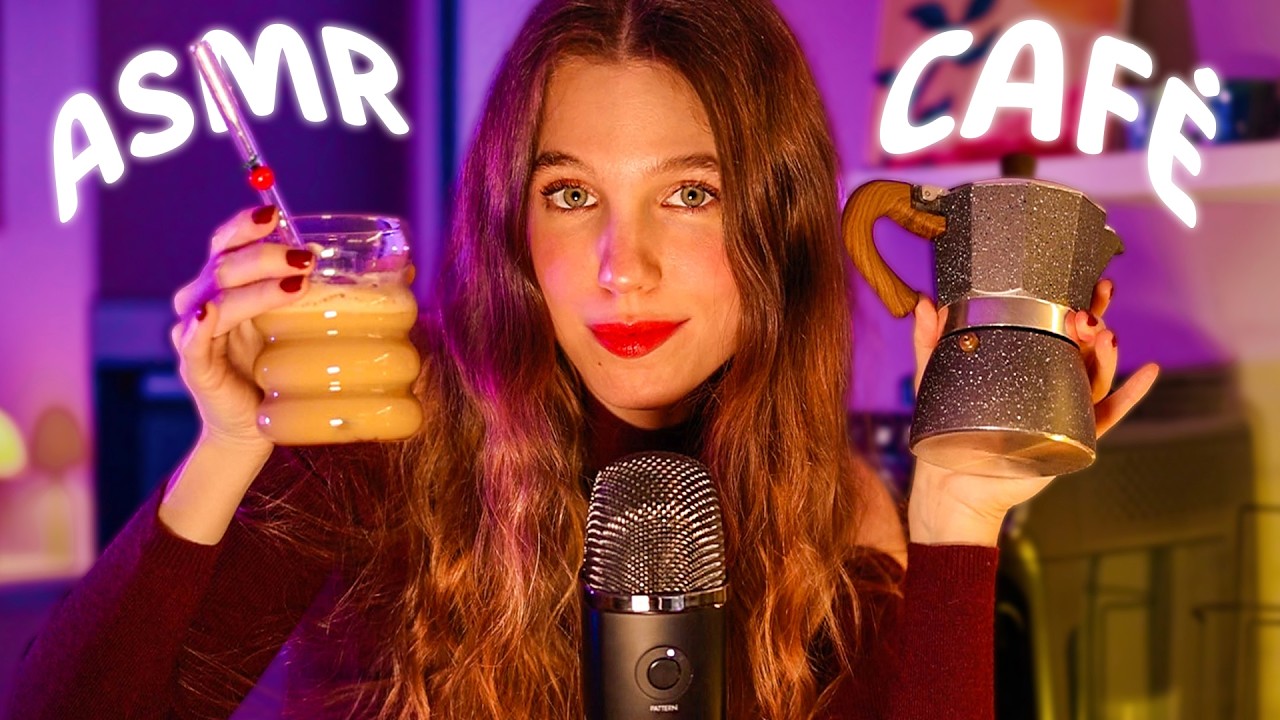 ASMR CAFETERÍA *Te preparo el mejor café* ☕️ (Roleplay barista en español para dormir)