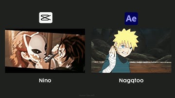 CAPCUT VS AFTER EFFECT || AMV EDGY ROTATE