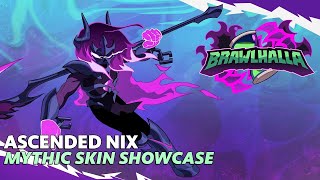 Brawlhalla  - Ascended Nix Skin Showcase