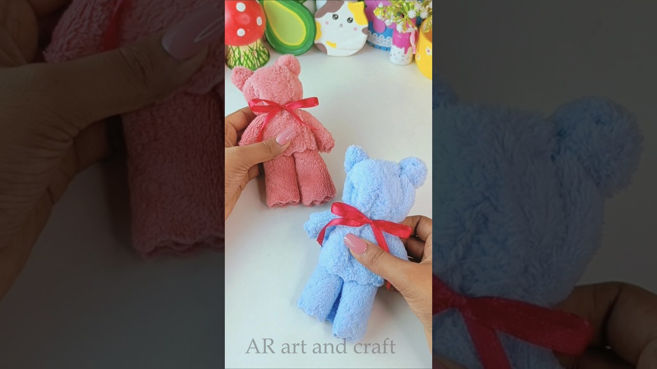 DIY cute teddy bear craft idea🧸 