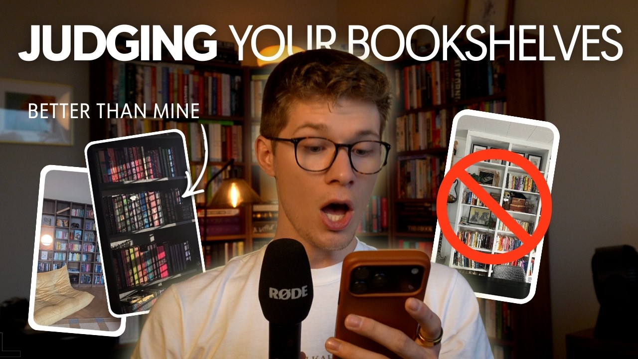 judging my followers' BOOKSHELVES 🧍🏼‍♂️