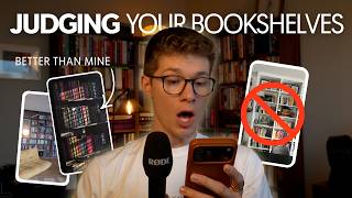 judging my followers' BOOKSHELVES 🧍🏼‍♂️