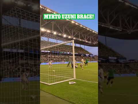 Myrto Uzuni gets his second and completes the brace in under 10 minutes!