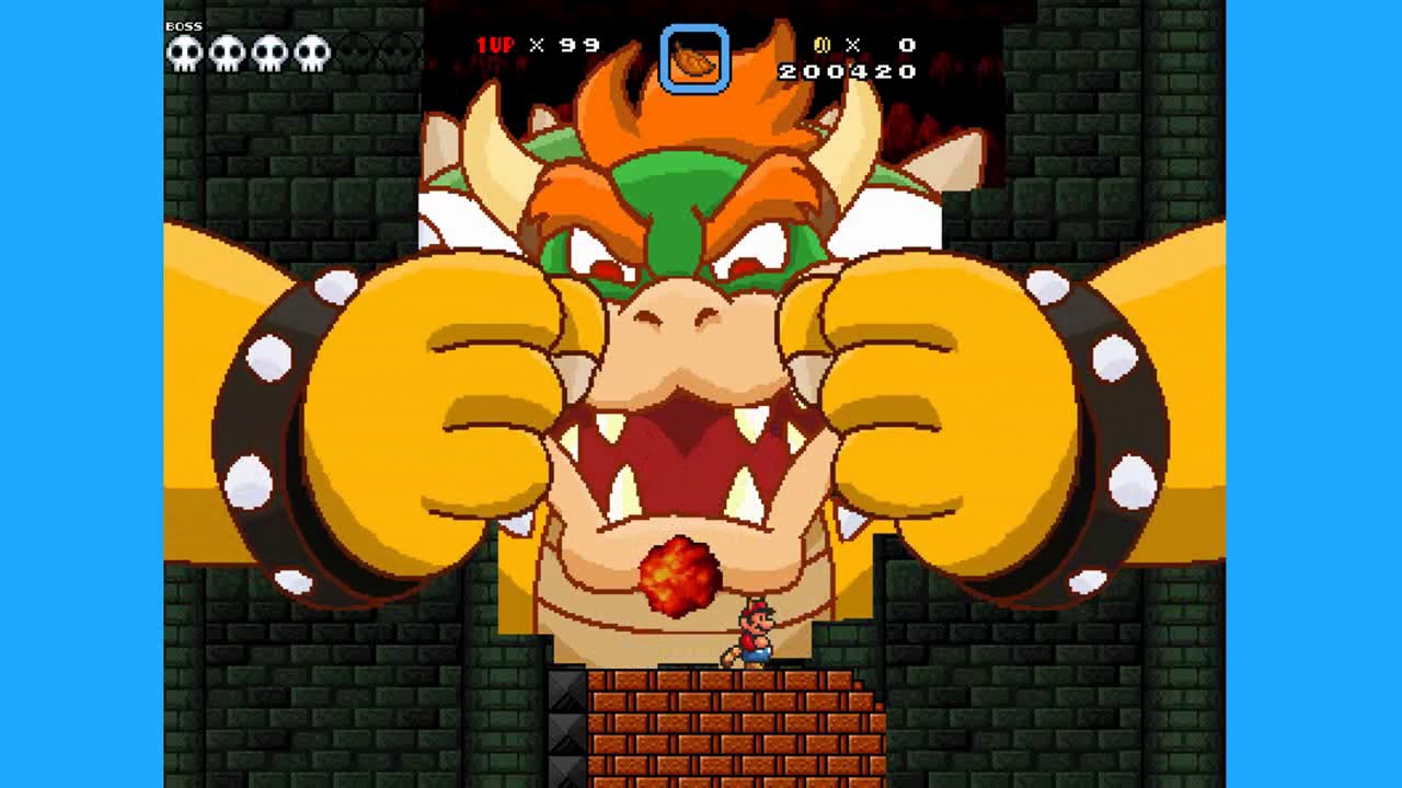 SMBX Mario And The Acient Stars All Bosses