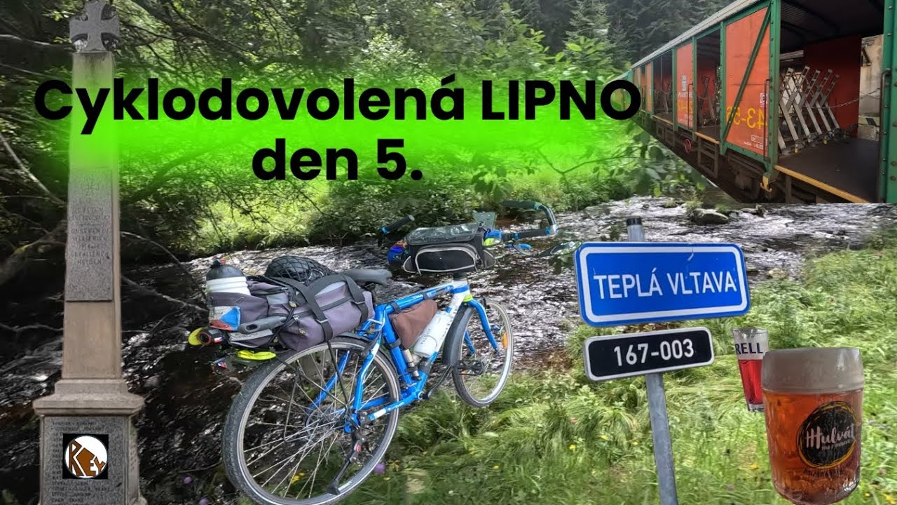 Lipno cyklodovolená 2024 den 5.