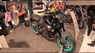 Yamaha Mt-09 Hyper Naked Moto Motor Street Fighter Bike Mt09 Motorcycle Motard Walkaround K0934