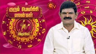 விருச்சிக ராசிக்கான குருபெயர்ச்சி பலன்கள் | GuruPeyarchi 2024 | Scorpio | ராசிபலன் | Viruchigam