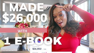 I MADE $26,000 THIS MONTH WITH 1 DIGITAL PRODUCTS!!! YOU CAN TOO!! BEGINNERS GUIDE