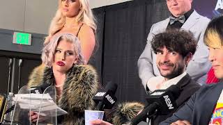 Toni Storm Reads A NSFW Story - AEW Double Or Nothing Press Conference