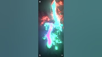 Particle Simulation Collorfull, Wallpaper Relaxing Video #SHORTS