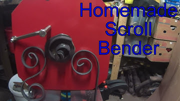 Homemade Scroll bender