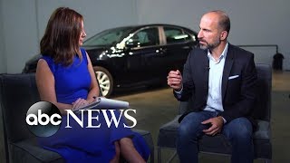 Uber CEO talks safety, company culture, future IPO and flying Ubers