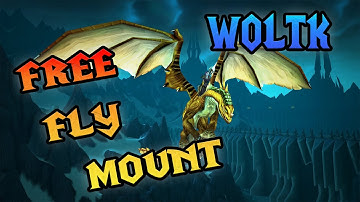 free fly mount in wrath of the lich king classic