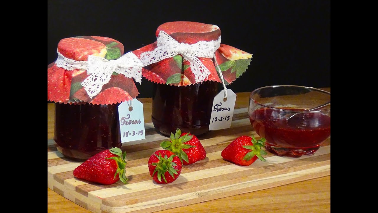 Mermelada de fresas, con unas tostadas riquísimas y ¡Caseras, que buenas! - Loli Domínguez - DULCES
