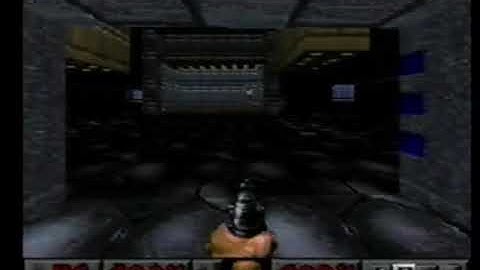 VHS Capture Test - Doom PSX E1M1 Hangar