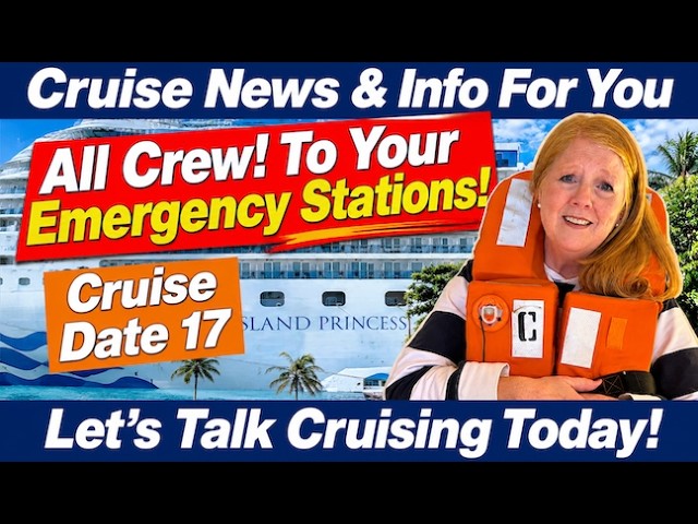 HUGE NEWS! Emergency Stations Called on Island Princess! BIG Princess Changes | Cruise Date 17