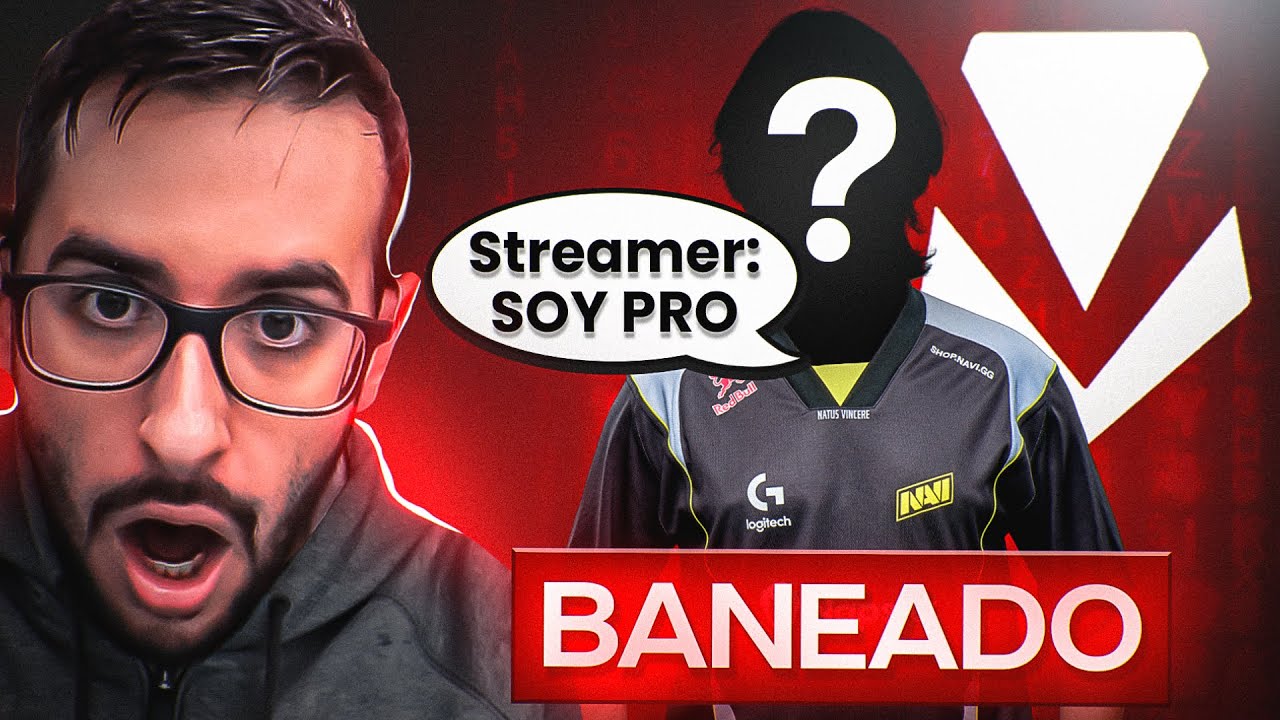 Streamer FINGIÓ ser Pro y lo BANEAN por Hacks | CAZANDO HACKERS EN VALORANT