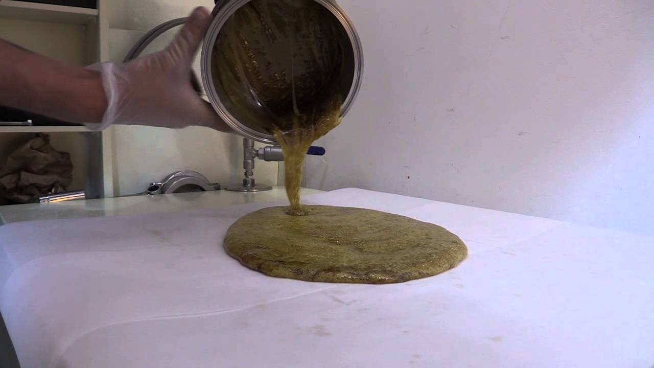 230g Cannabis Oil and Shatter Pour - Strain: The White by Phat Panda