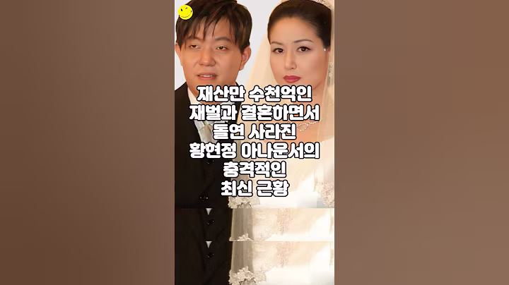 재산만 수천억인 재벌과 결혼하면서 돌연 사라진 황현정 아나운서의 충격적인 최신 근황