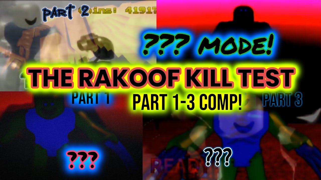Mode [comp] part 1-3 | the rakoof kill test (admin exclusive mode) all ...