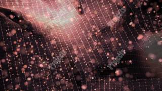 Abstract background. red energy glowing waves. Loopable