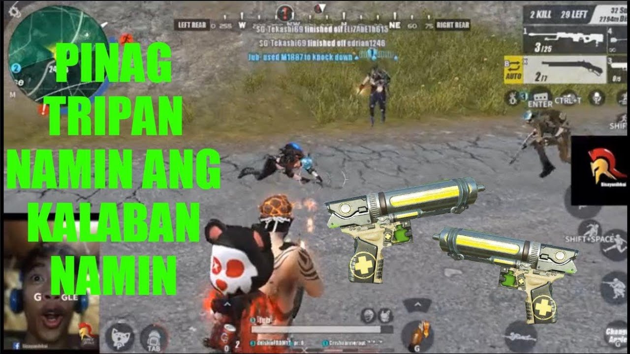 Paano gamitin ang healer gun [ Rulesofsurvival ]BISAYA/TAGLOG - YouTube