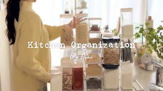 キッチンの整理｜1人暮らしの冷蔵庫をダイソーのアイテムで収納する休日｜Kitchen Organization VLOG