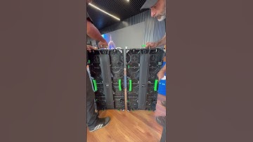 Lançamento P1LED | Painel de LED P2.6 Black Face Curve Rental Indoor #shorts