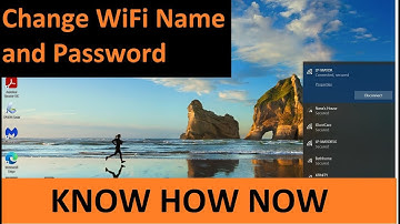 How to Change WiFi Network Name and Password