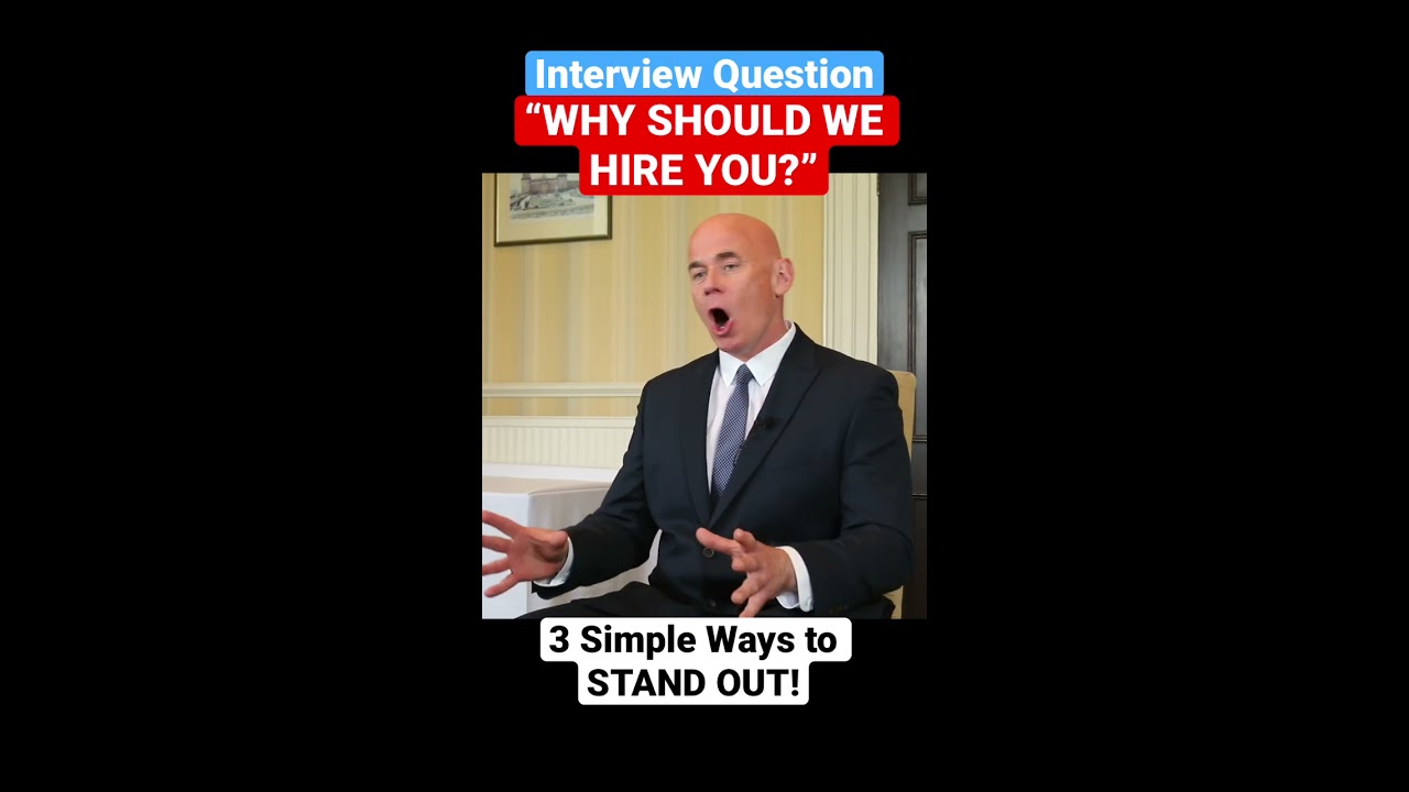 Why Should We Hire You Interview Question And Example Answer 