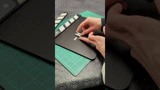 Custom Wooden Clapperboard for a Dream Home Cinema 🎬 #shorts