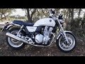 Honda CB1100 EX exhaust acceleration sound, WITHOUT background music