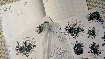 PWM for Halloween week in my take a note A5