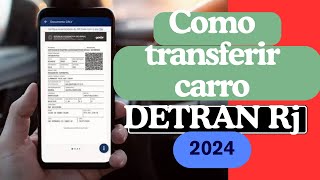 Como Fazer Transferncia De Veiculo No Rio De Janeiro  2024 Detran Rio De Janeiro