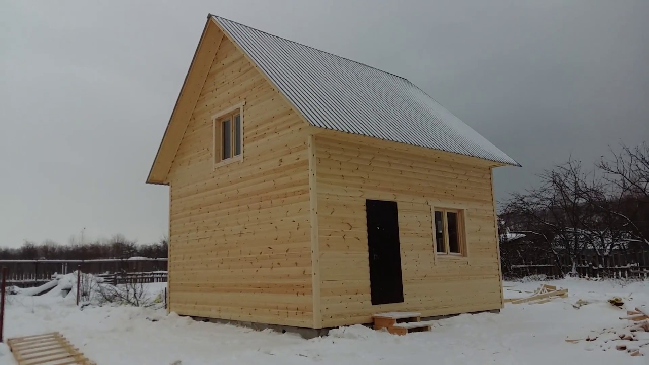 Динская каркасный дом баня