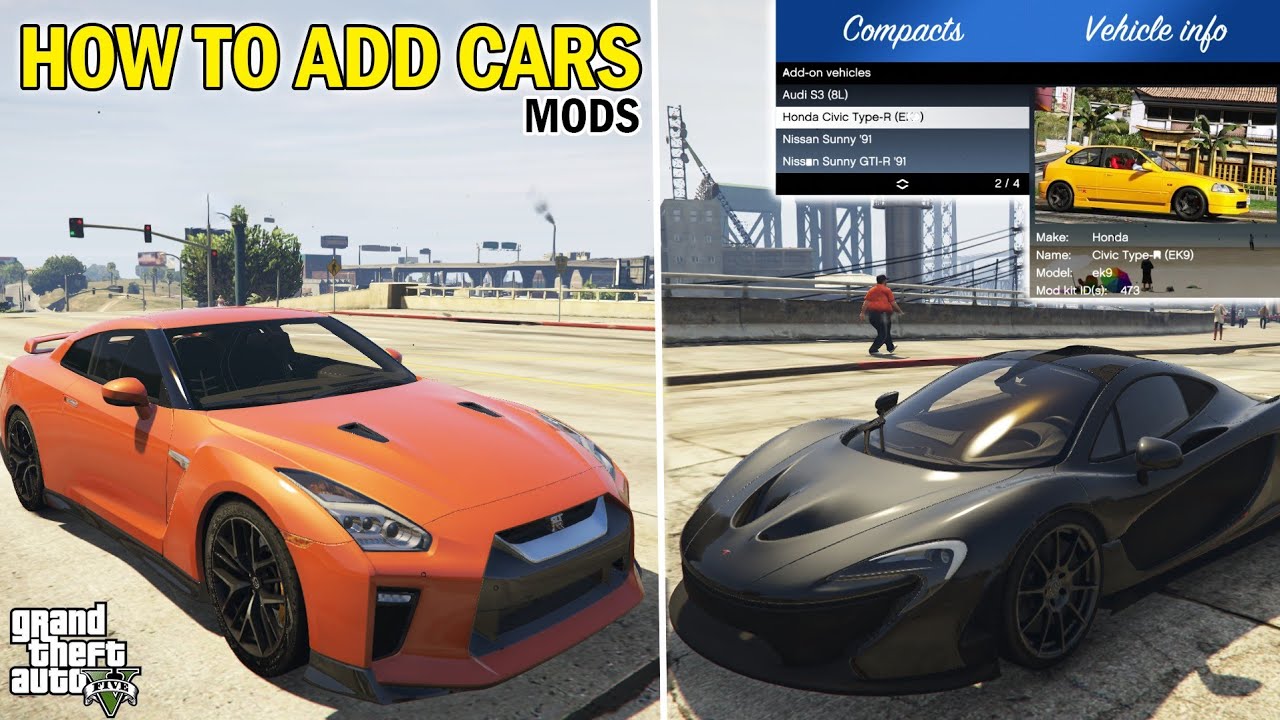 How To Add Cars In Gta 5 How To Fix Cars GTA V Mods 