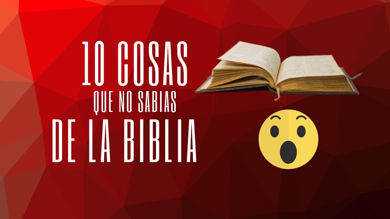 10 Cosas que no sabias de la biblia #biblia #curiosidades - YouTube
