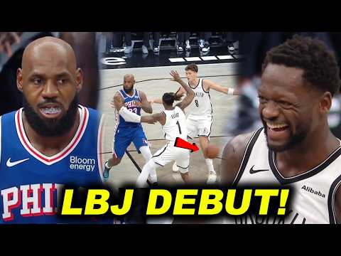 LEBRON JAMES DEBUT SA SIXERS! Showtime ang main 5 ng Philly! Mapapaaway pa si LBJ!