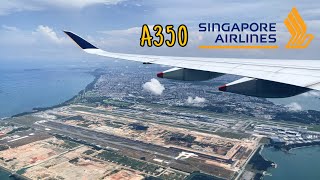 Singapore Airlines A350-941 | Awesome Takeoff View