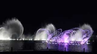 Танцующий фонтан в Ханчжоу, Китай