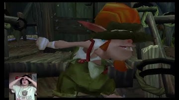 Reaction to beating inverted axis rat shooting in Jak and Daxter