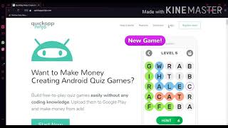 TUTORIAL MEMBUAT GAME DENGAN APLIKASI QUICKAPPNINJA screenshot 3