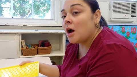 Math: Using geoboard to make shapes