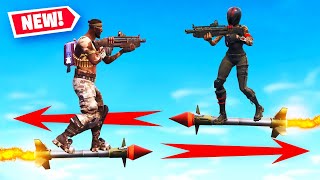 GUIDED ROCKET RIDE JOUSTING in Fortnite Battle Royale (New Minigame)