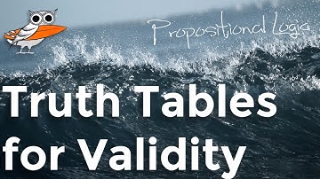 How truth tables show validity